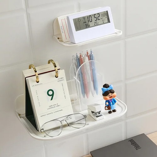 Foldable wall shelf punch - foldable, punch-free