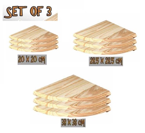 Set natural wood corner - 3,