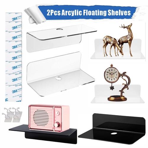 Floating wall shelves adhesive - shelves,